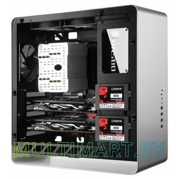 Корпус Jonsbo UMX4W (серебристый) картинка 12